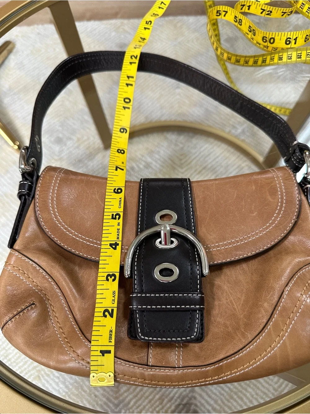 Coach Vintage Soho small shoulder bag Y2K # E0779-F10909 - Picture 9 of 12